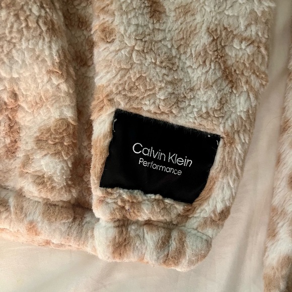 Calvin Klein Cream and Brown Sweater - Picture 3 of 5